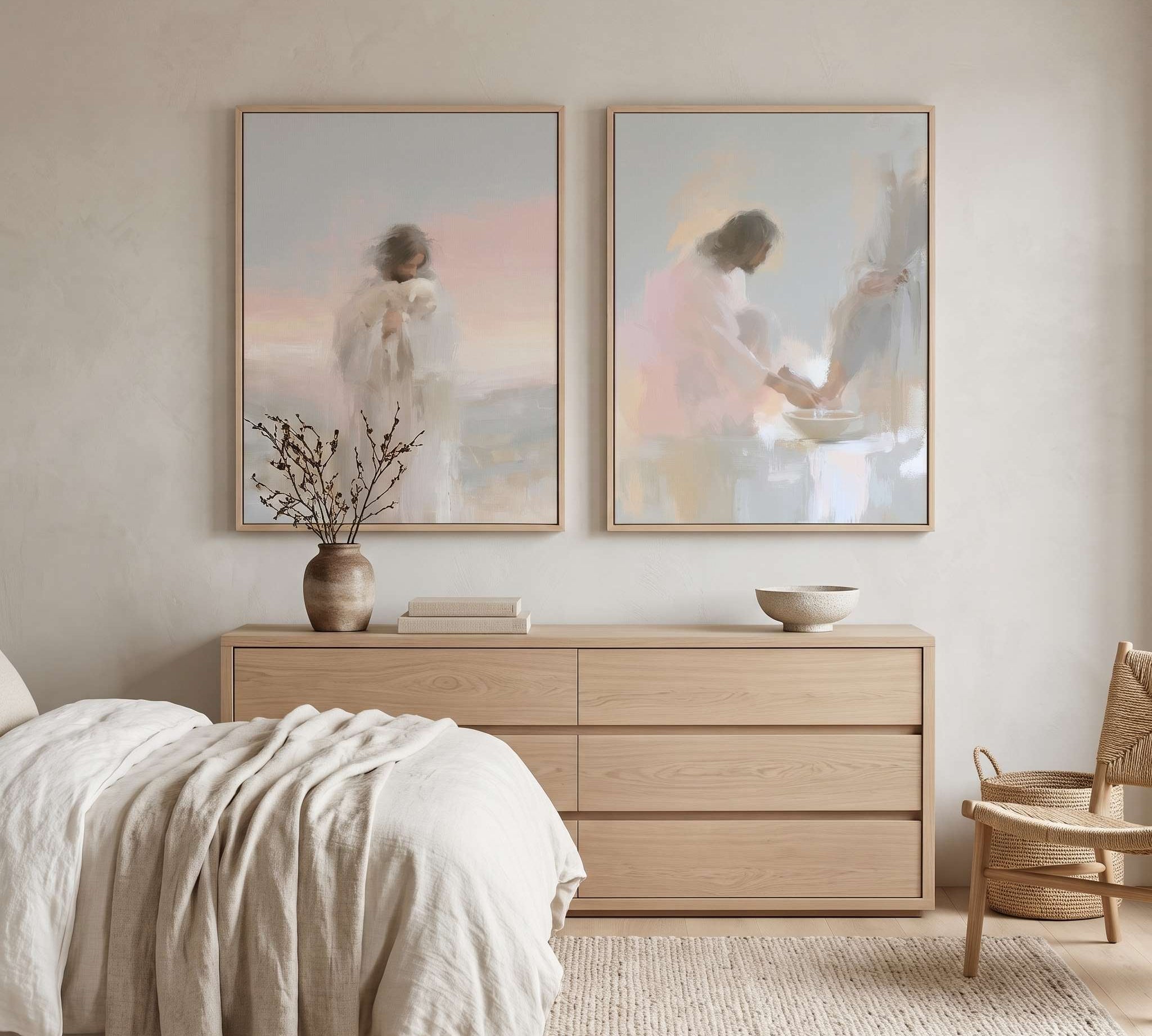 How to tell a gospel story to your visistor with a wall art