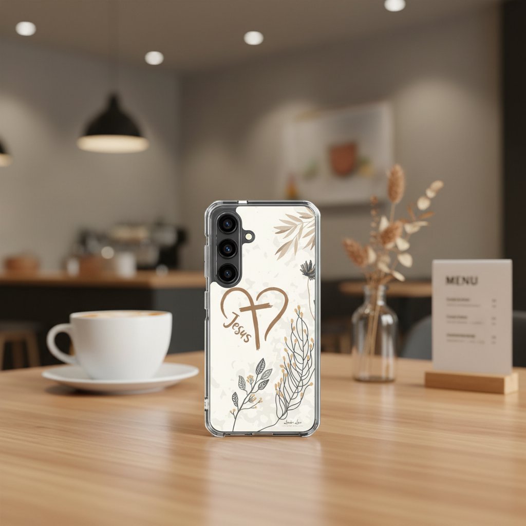 Christian phone case for Samsung - Lamb's Love