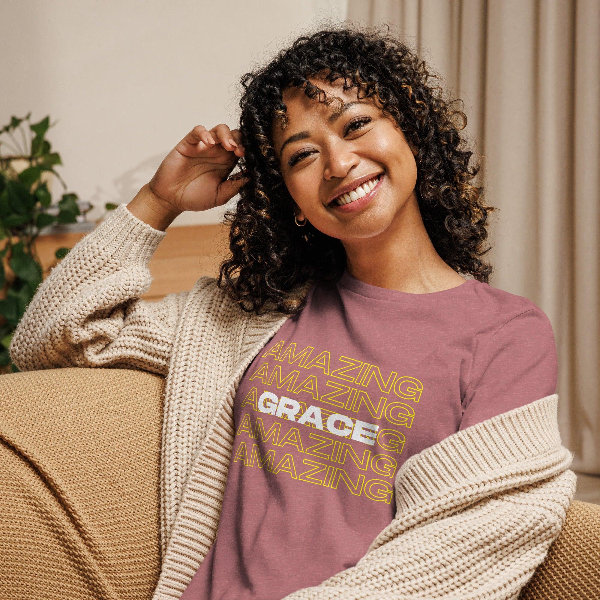 Amazing Grace, Women's T-Shirt - Lamb’s Love