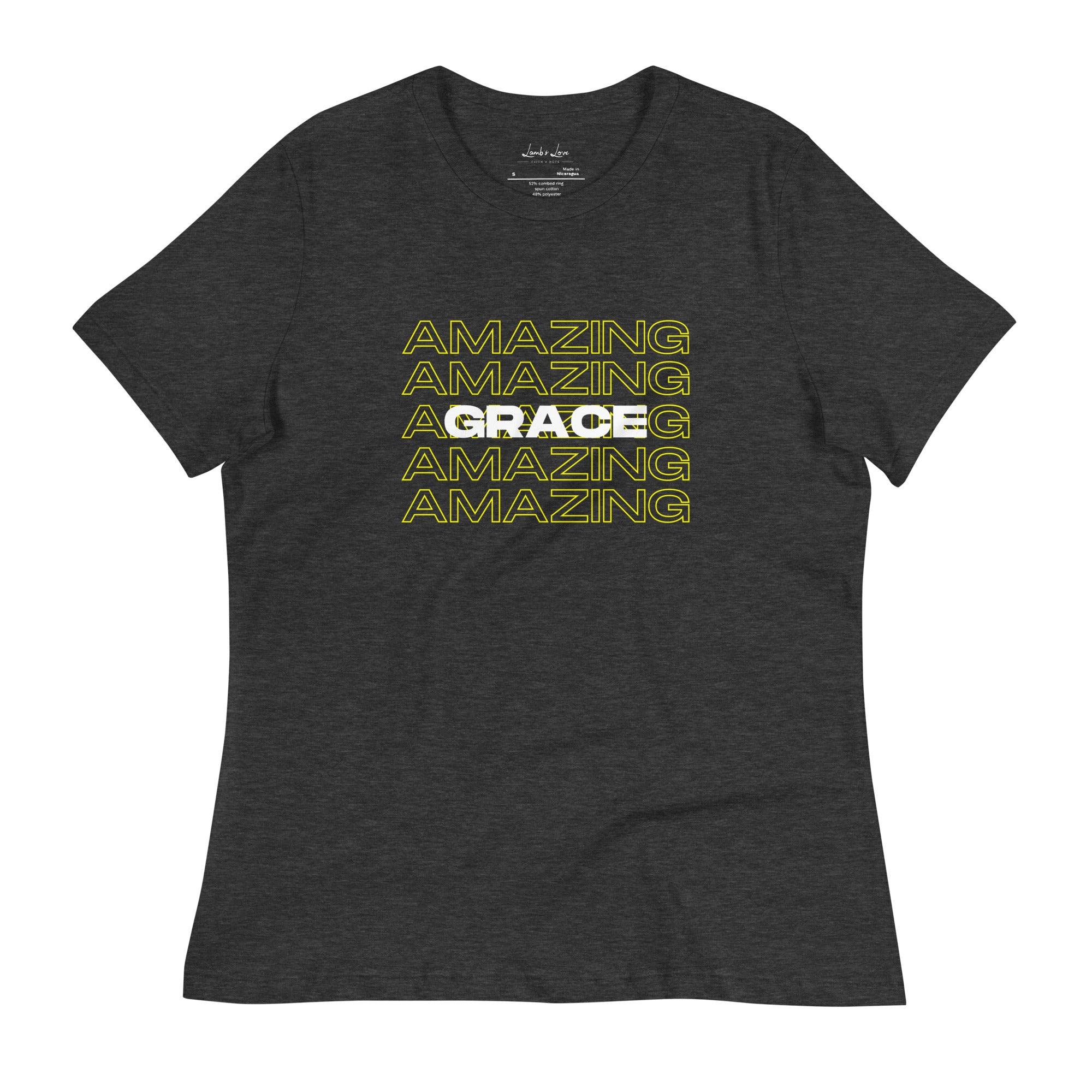 Amazing Grace, Women's T-Shirt - Lamb’s Love