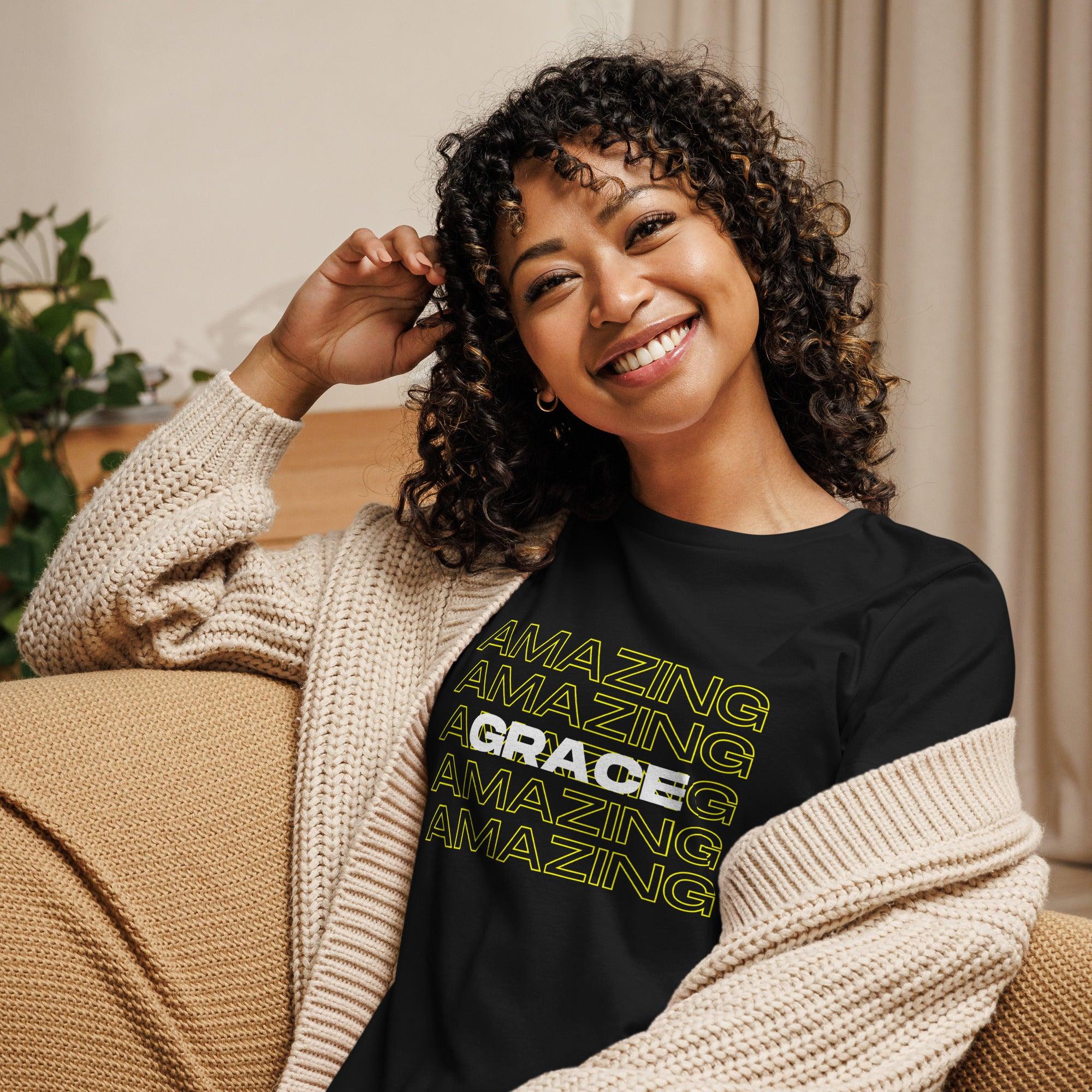 Amazing Grace, Women's T-Shirt - Lamb’s Love