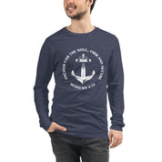 Anchor for the Soul, Men's Long Sleeve Tee - Lamb’s Love