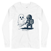 Armor Up Against Ghost, Women's Long Sleeve Tee - Lamb’s Love