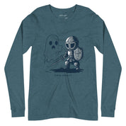 Armor Up Against Ghost, Women's Long Sleeve Tee - Lamb’s Love