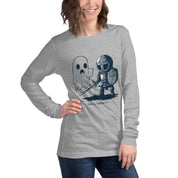 Armor Up Against Ghost, Women's Long Sleeve Tee - Lamb’s Love