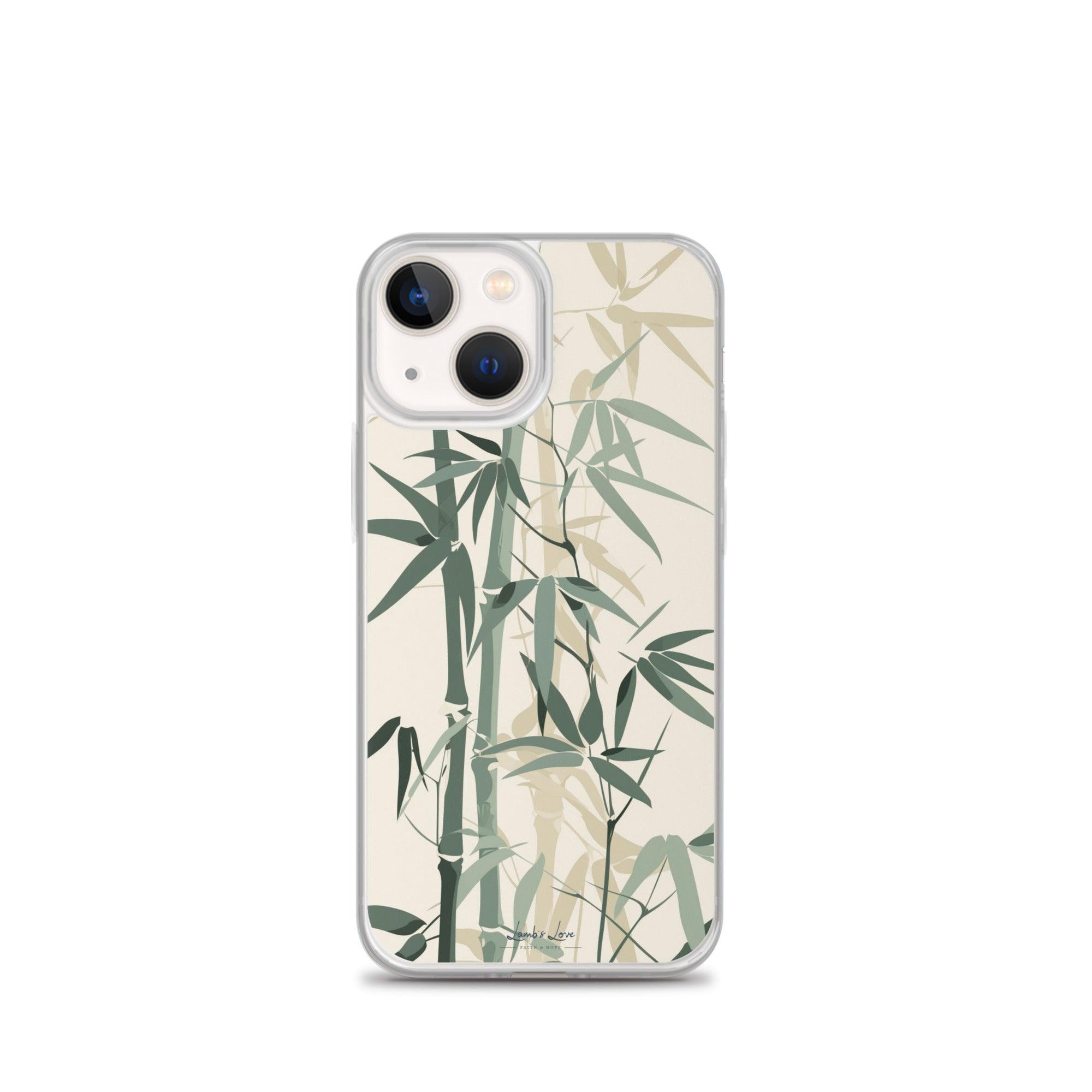 Bamboo, Clear-edge Case for iPhone - Lamb’s Love