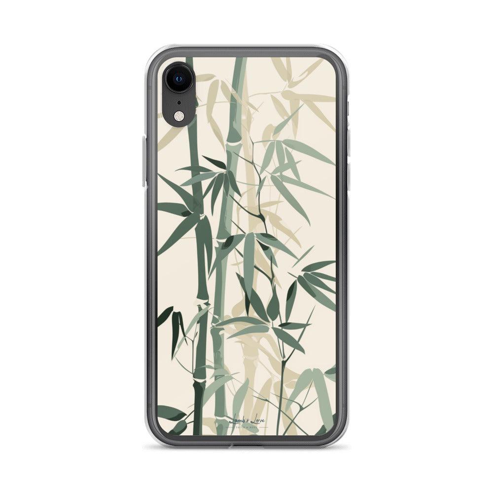 Bamboo, Clear-edge Case for iPhone - Lamb’s Love