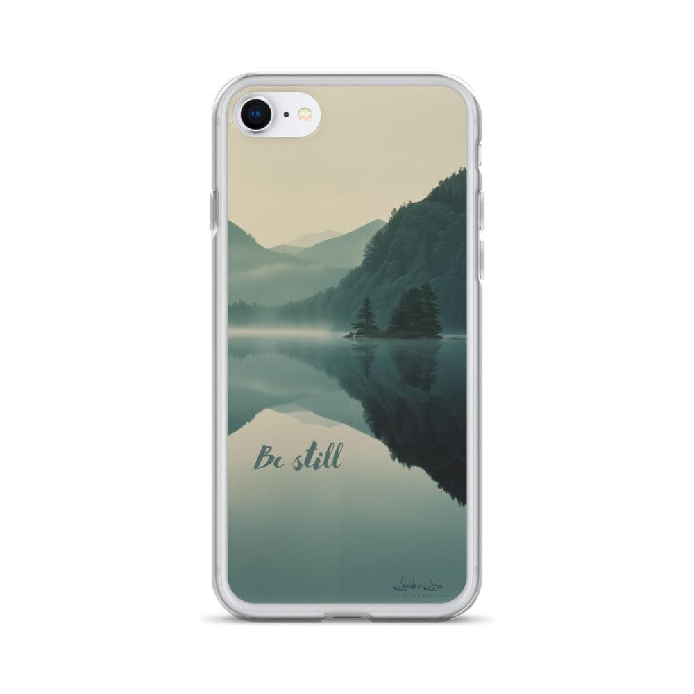 Be Still, Clear-edge Case for iPhone - Lamb’s Love