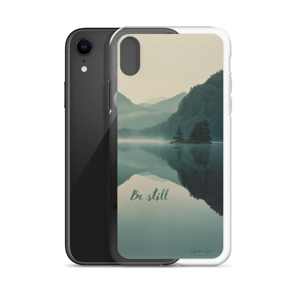 Be Still, Clear-edge Case for iPhone - Lamb’s Love