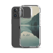 Be Still, Clear - edge Case for iPhone - Lamb’s Love