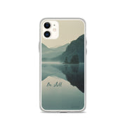 Be Still, Clear-edge Case for iPhone - Lamb’s Love