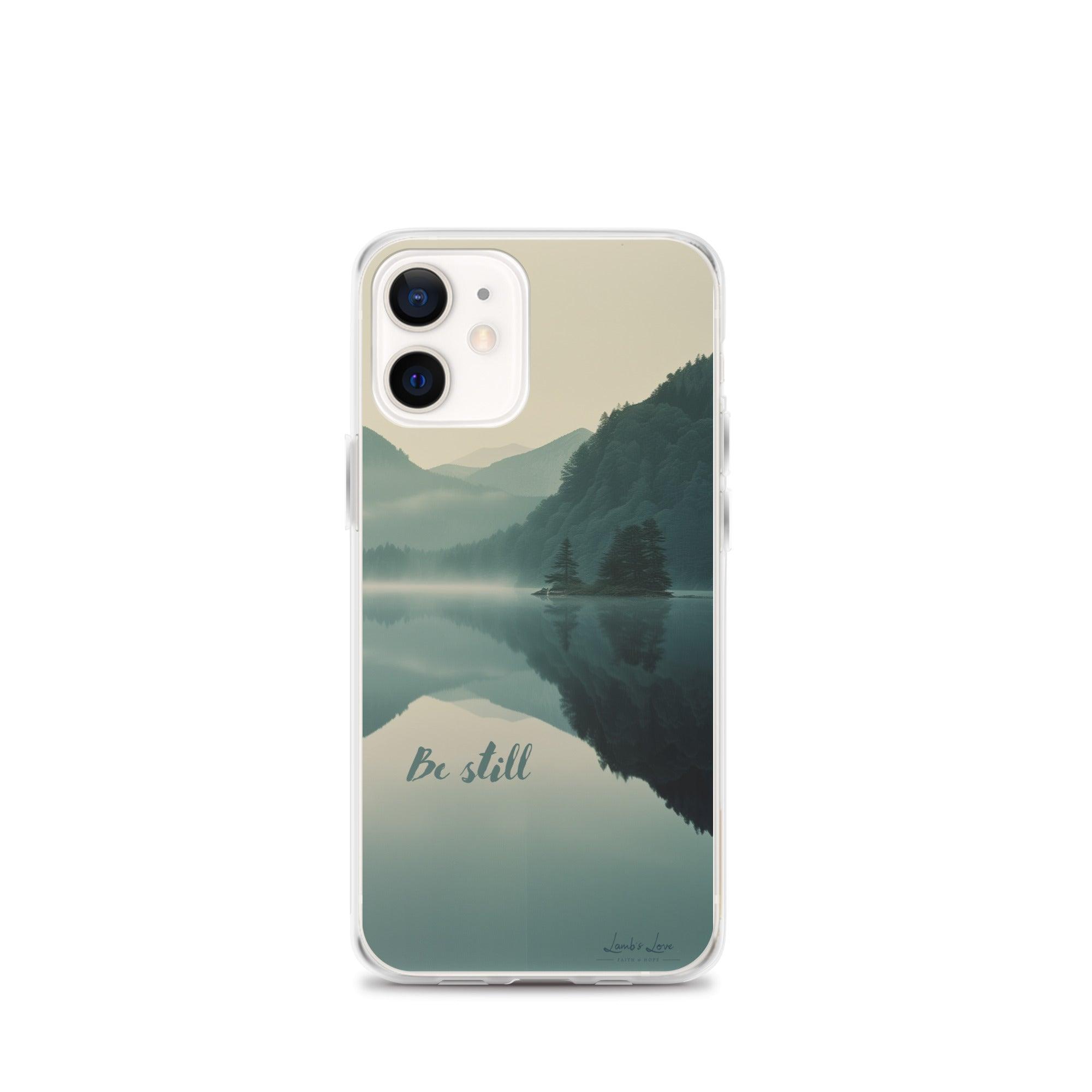 Be Still, Clear-edge Case for iPhone - Lamb’s Love