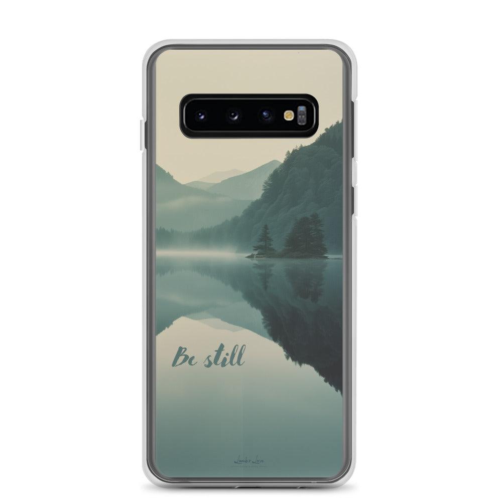 Be Still, Clear-edge Case for Samsung - Lamb’s Love