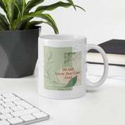 Be Still, White Interior Mug - Lamb’s Love