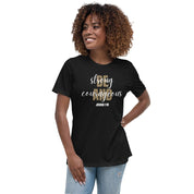 Be Strong and Courageous, Women's T-Shirt - Lamb’s Love