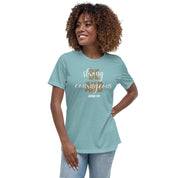 Be Strong and Courageous, Women's T-Shirt - Lamb’s Love