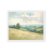 Blessed are Peacemakers, Framed Canvas - Lamb’s Love