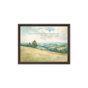 Blessed are Peacemakers, Framed Canvas - Lamb’s Love