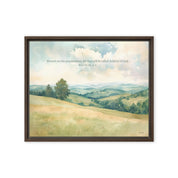 Blessed are Peacemakers, Framed Canvas - Lamb’s Love