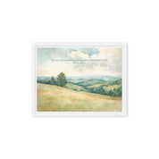 Blessed are Peacemakers, Framed Canvas - Lamb’s Love