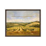 Cast Anxieties on Him, Framed Canvas - Lamb’s Love