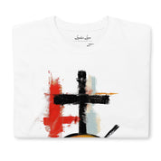 Cross and Ichthys, Men's T-Shirt - Lamb’s Love