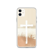 Cross, Clear-edge Case for iPhone - Lamb’s Love