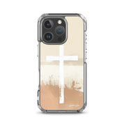 Cross, Clear - edge Case for iPhone - Lamb’s Love