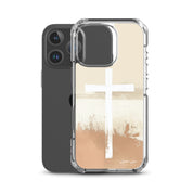 Cross, Clear - edge Case for iPhone - Lamb’s Love