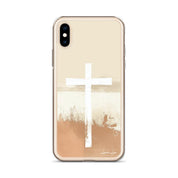 Cross, Clear-edge Case for iPhone - Lamb’s Love