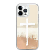 Cross, Clear-edge Case for iPhone - Lamb’s Love