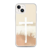 Cross, Clear-edge Case for iPhone - Lamb’s Love