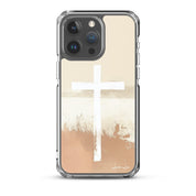 Cross, Clear-edge Case for iPhone - Lamb’s Love