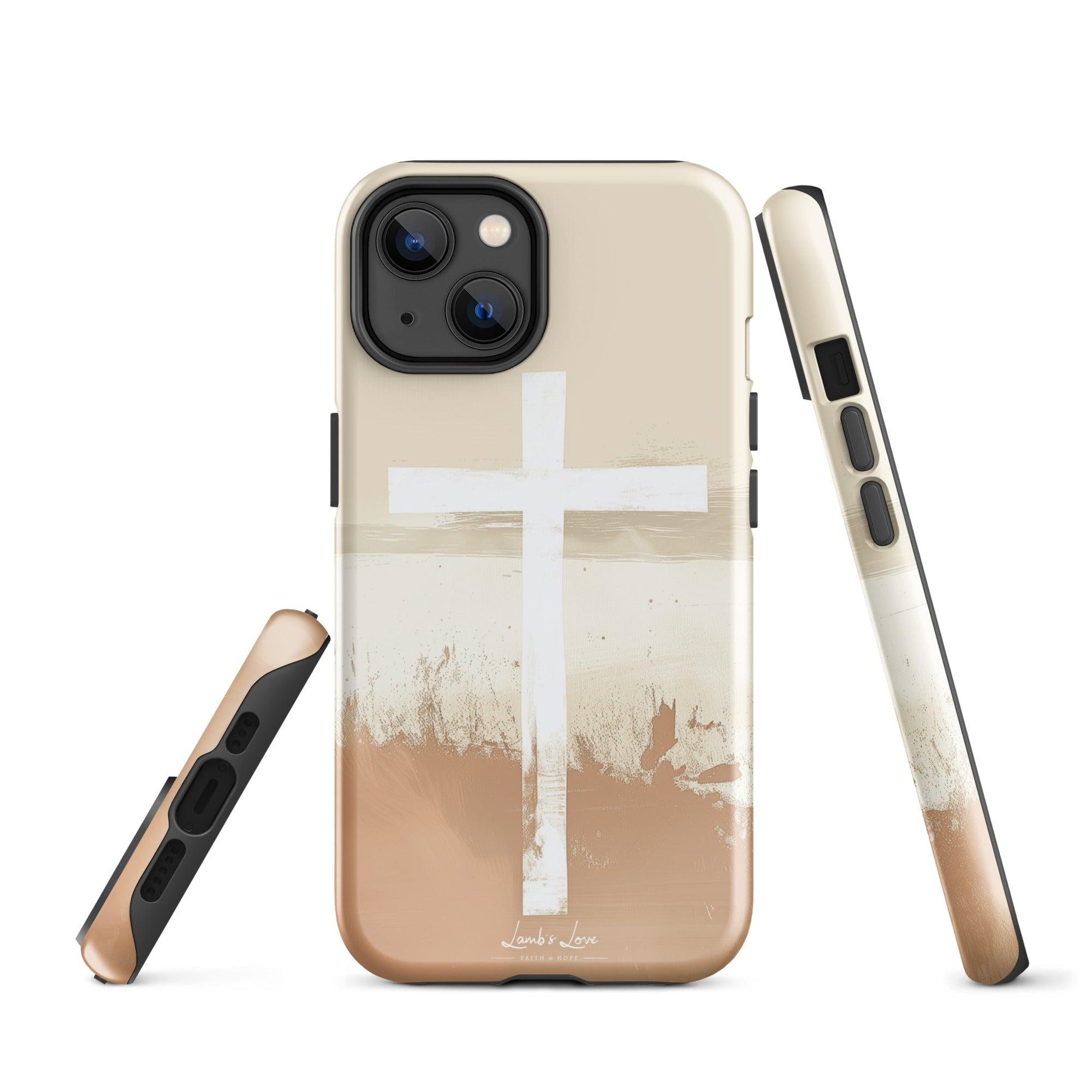 Cross, Dual-layer Case for iPhone - Lamb’s Love