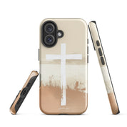 Cross, Dual - layer Case for iPhone - Lamb’s Love