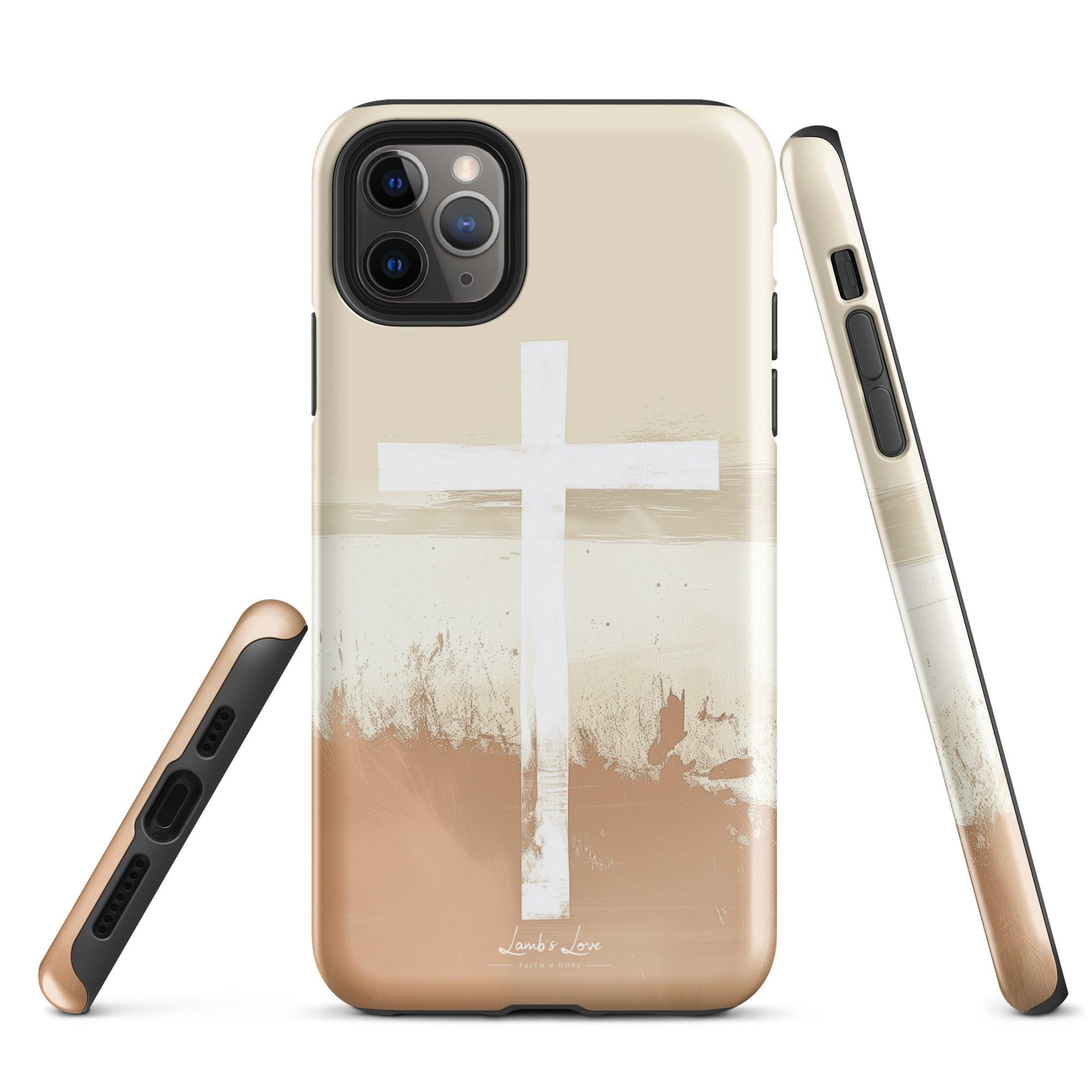 Cross, Dual-layer Case for iPhone - Lamb’s Love