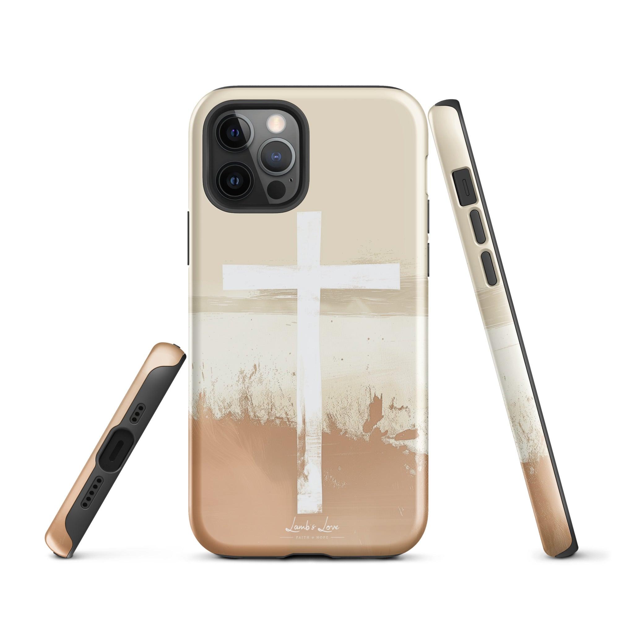 Cross, Dual-layer Case for iPhone - Lamb’s Love