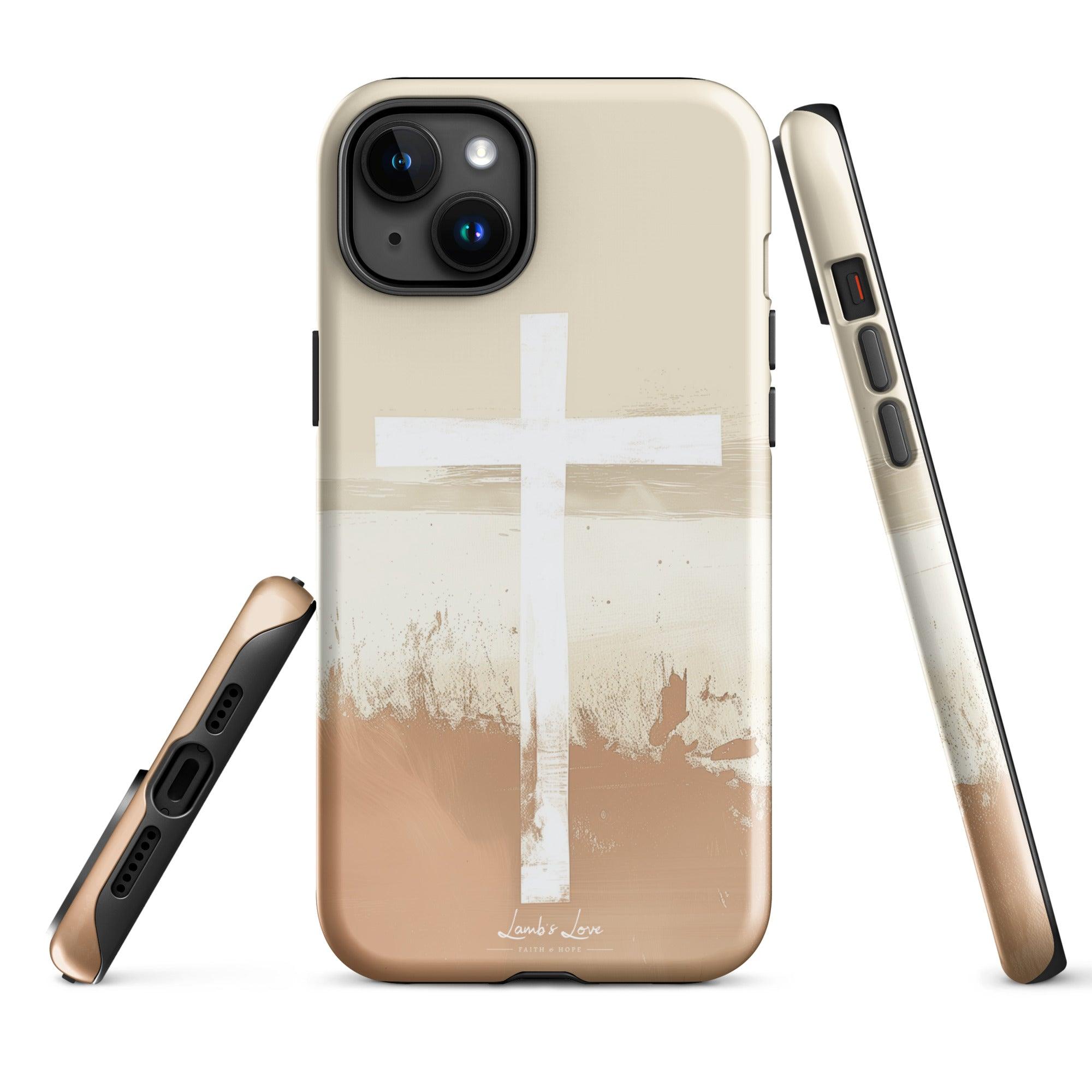 Cross, Dual-layer Case for iPhone - Lamb’s Love