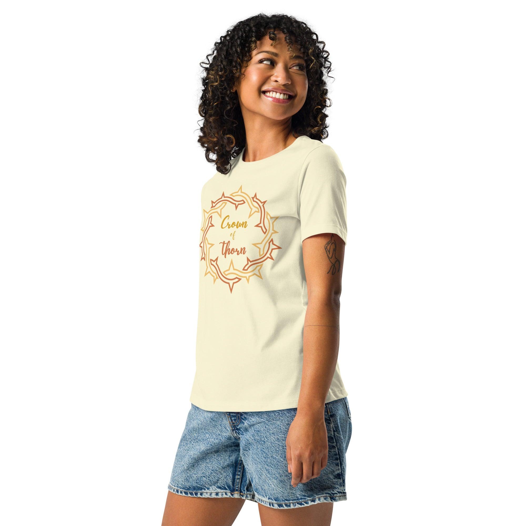 Crown of Thorn, Women's T-Shirt - Lamb’s Love