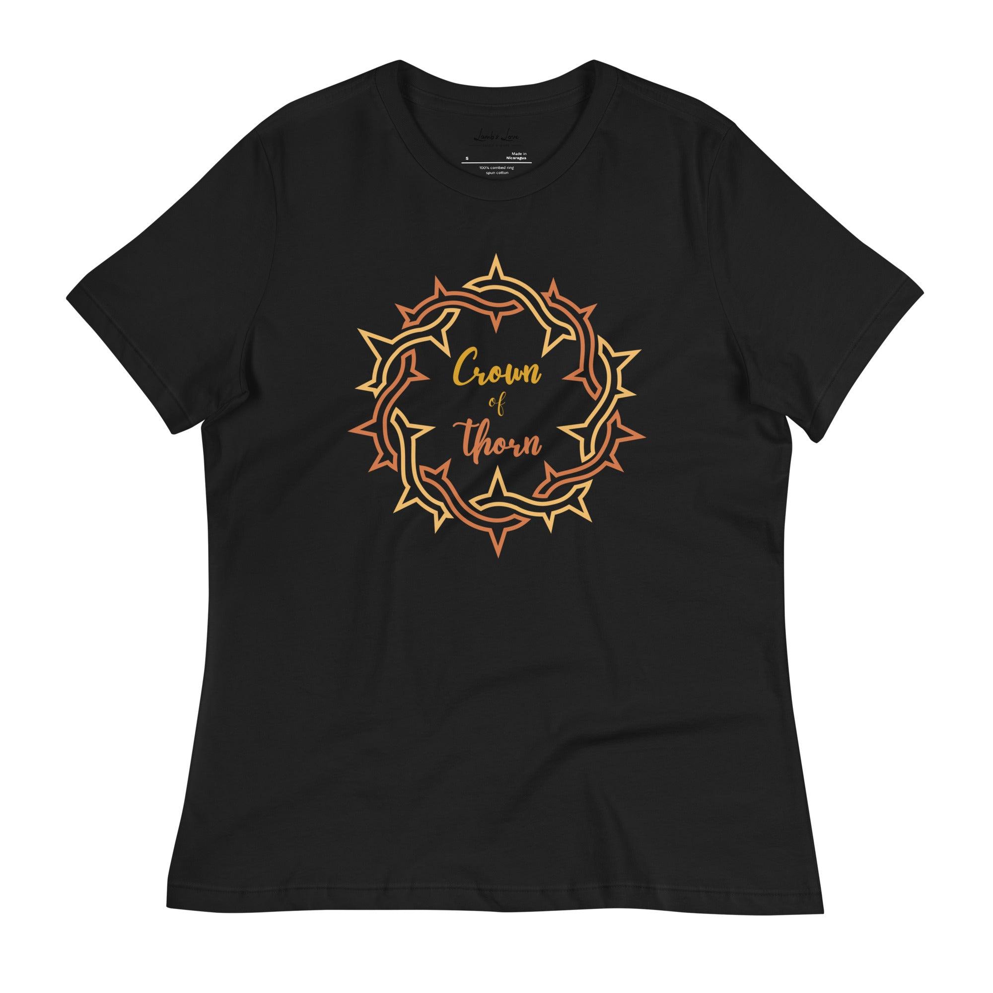 Crown of Thorn, Women's T-Shirt - Lamb’s Love