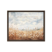 Do Not Worry, Framed Canvas - Lamb’s Love