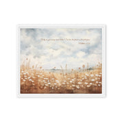 Do Not Worry, Framed Canvas - Lamb’s Love