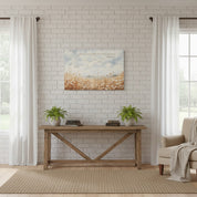 Do Not Worry, Christian Wildflowers Landscape Scripture Wall Art, Matthew 6:28