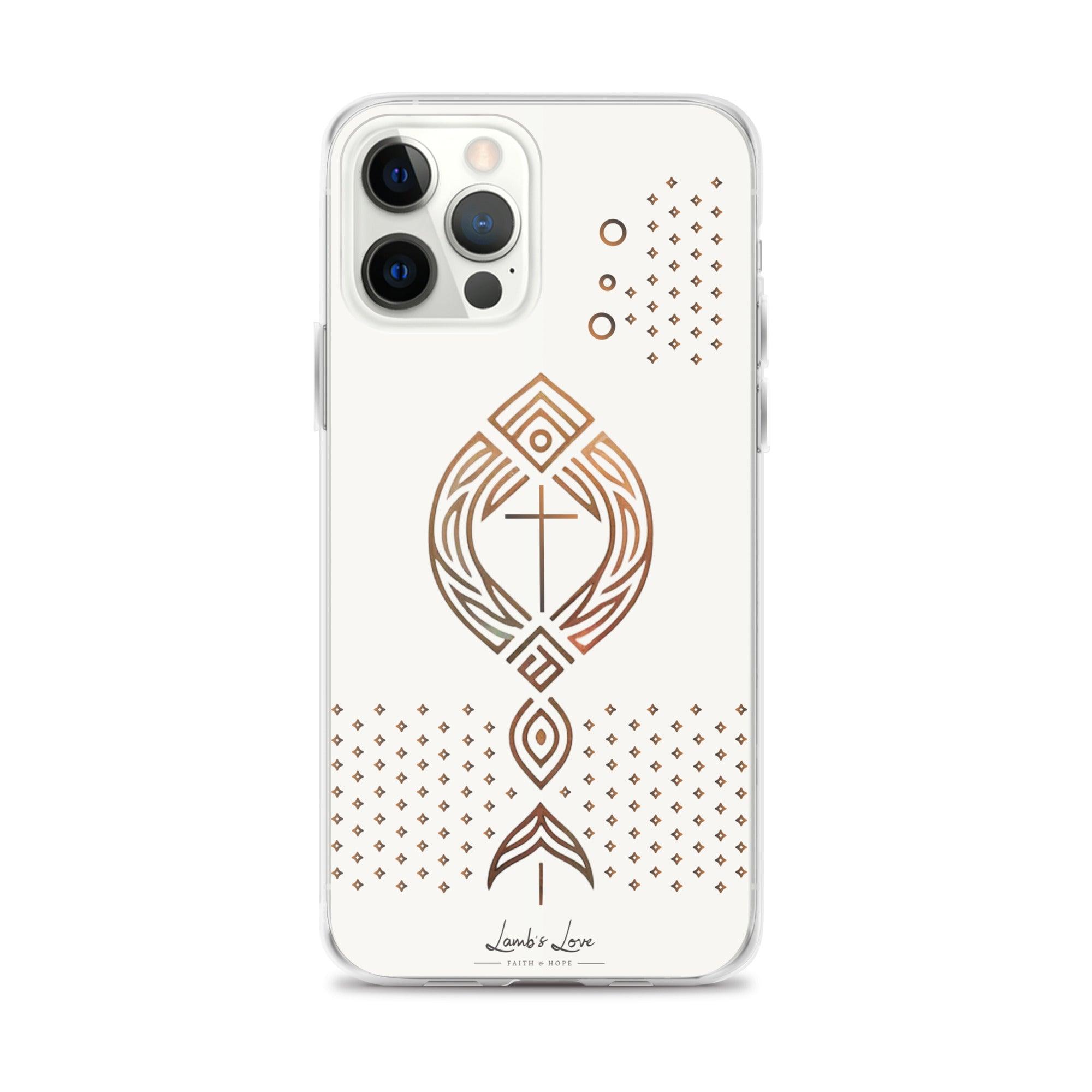 Elegant Ichthys, Clear-edge Case for iPhone - Lamb’s Love