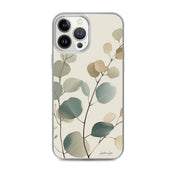 Eucalyptus, Clear-edge Case for iPhone - Lamb’s Love