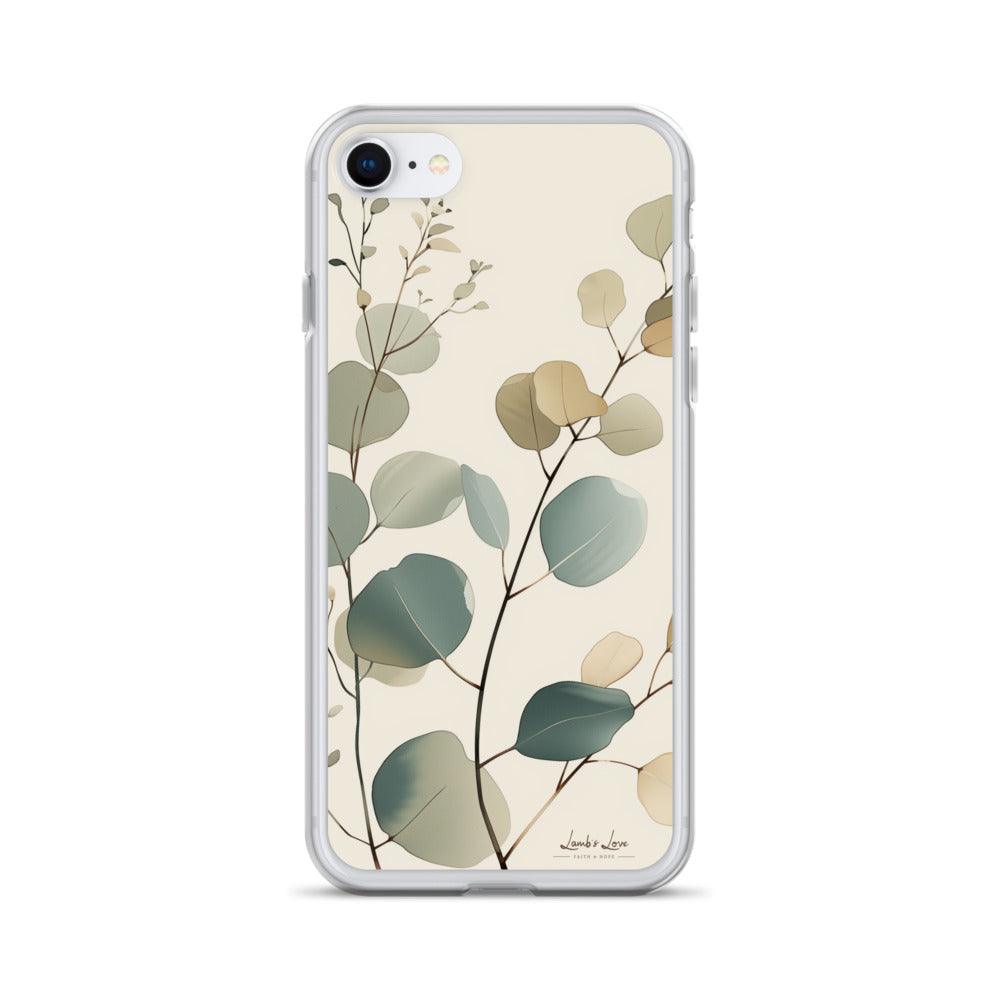 Eucalyptus, Clear-edge Case for iPhone - Lamb’s Love