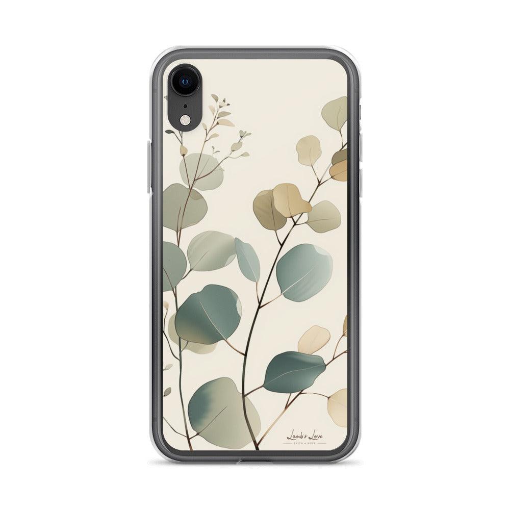 Eucalyptus, Clear-edge Case for iPhone - Lamb’s Love