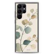 Eucalyptus, Clear-edge Case for Samsung - Lamb’s Love