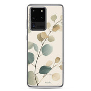 Eucalyptus, Clear-edge Case for Samsung - Lamb’s Love