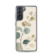 Eucalyptus, Clear-edge Case for Samsung - Lamb’s Love